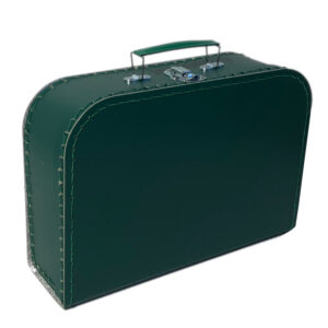 papkuffert, grøn, L30cm